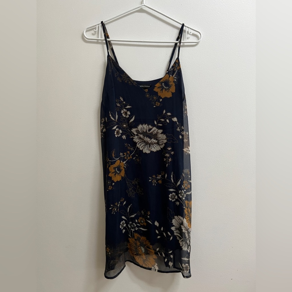 Kendall & Kylie Printed Slip Dress S